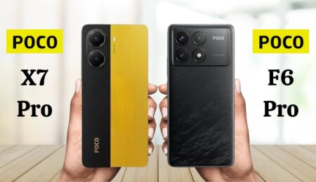 مقایسه جامع گوشیهای پوکو X7 پرو و پوکو F6 پرو 7 مقایسه پوکو x7 پرو و f6 پرو