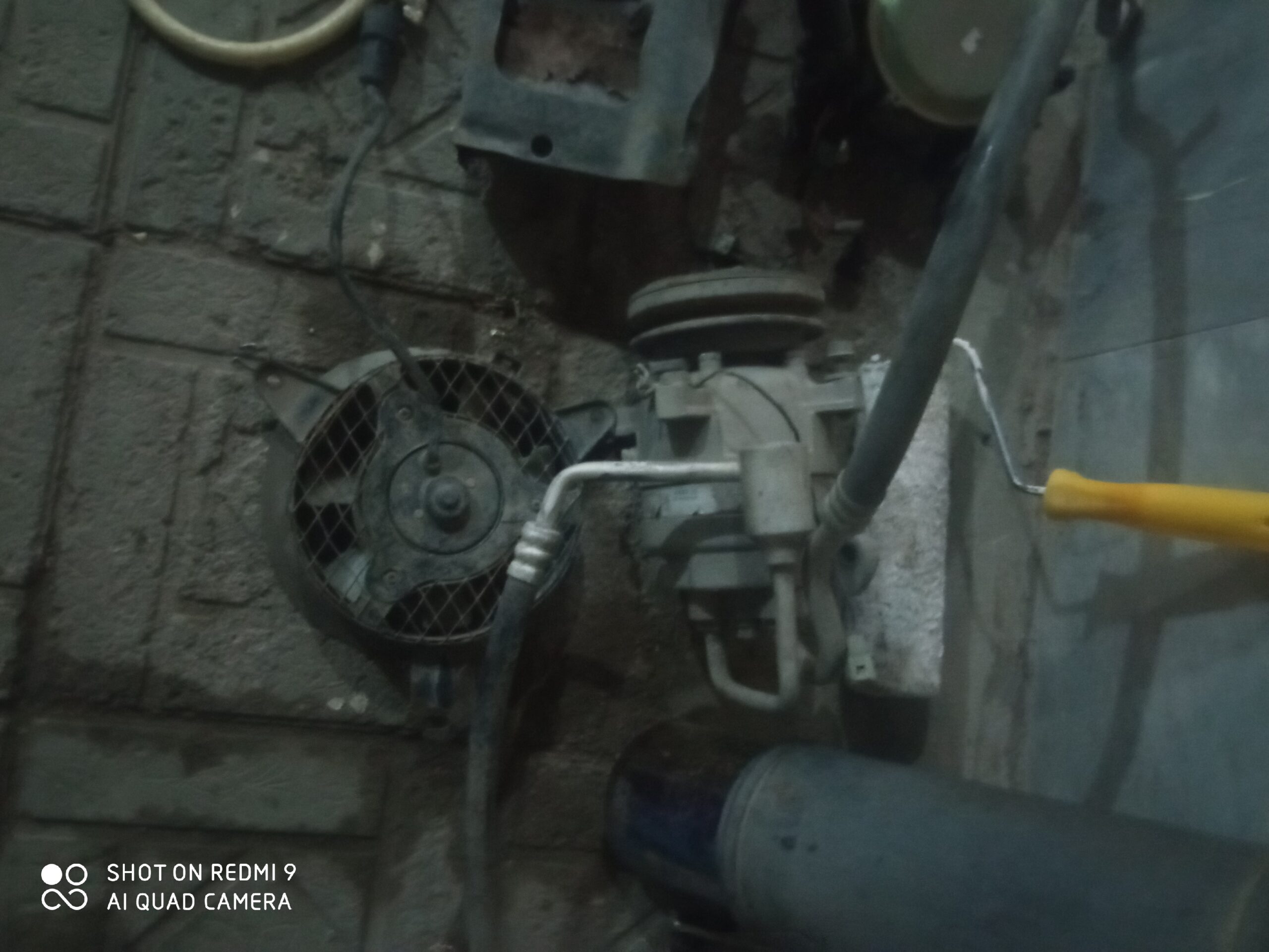 کمپرسور وفن کولر پراید