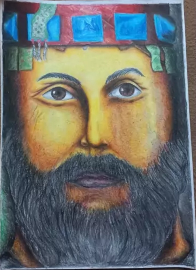 چهره مرد روستایی