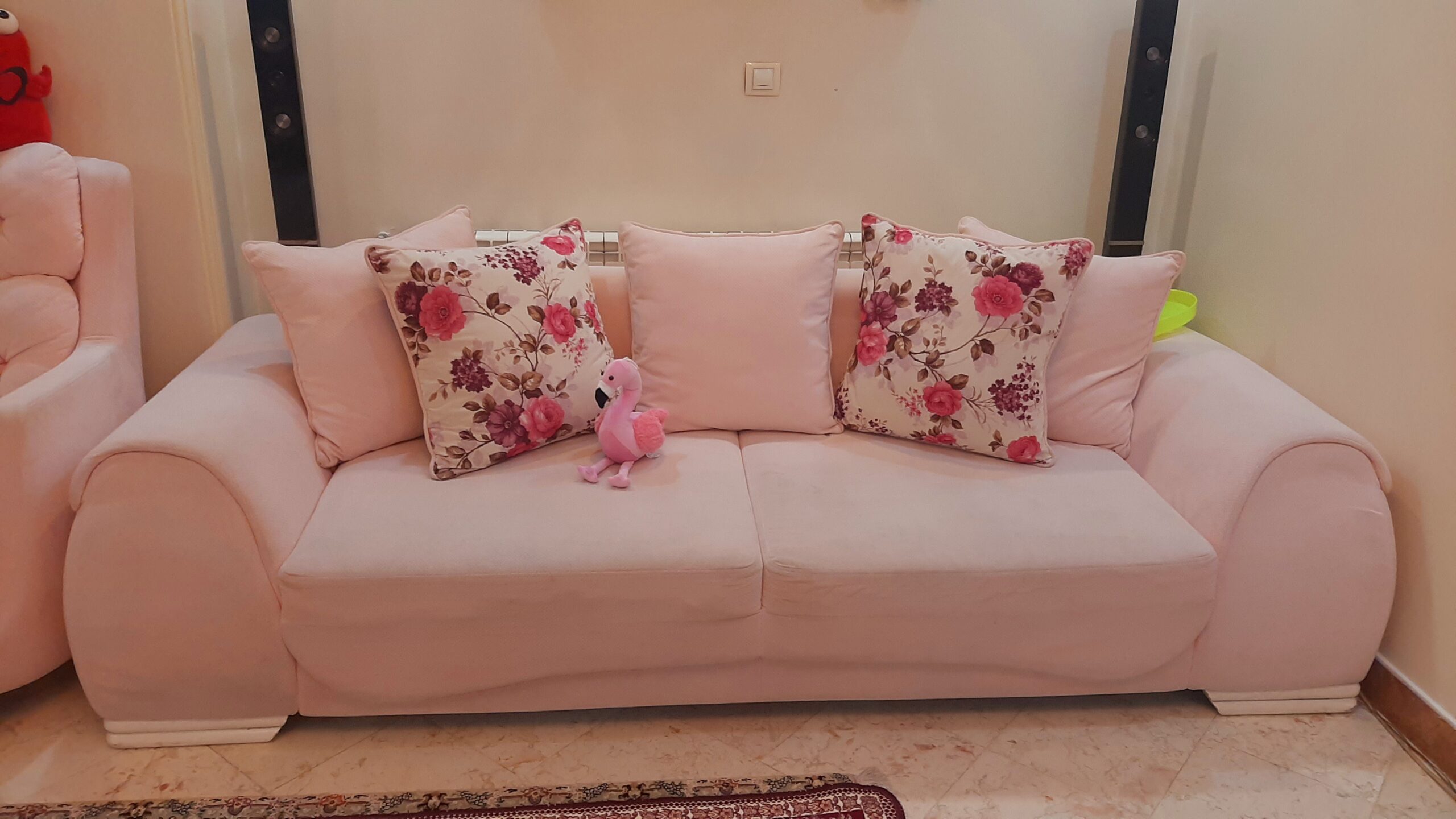 سرویس مبلمان راحتی هفت نفره کاملا سالم