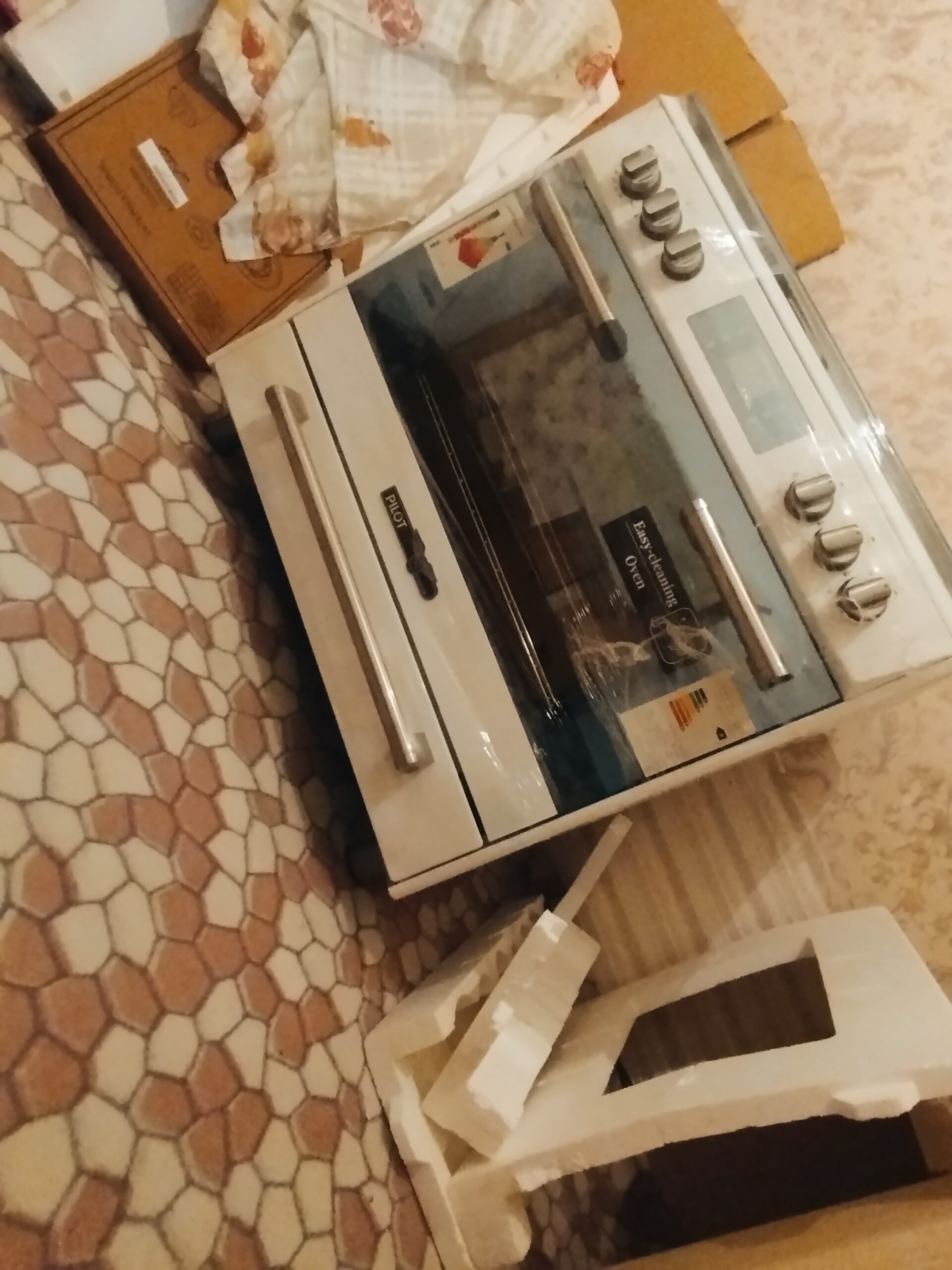 اجاق گاز پنج شعله فردار pilot