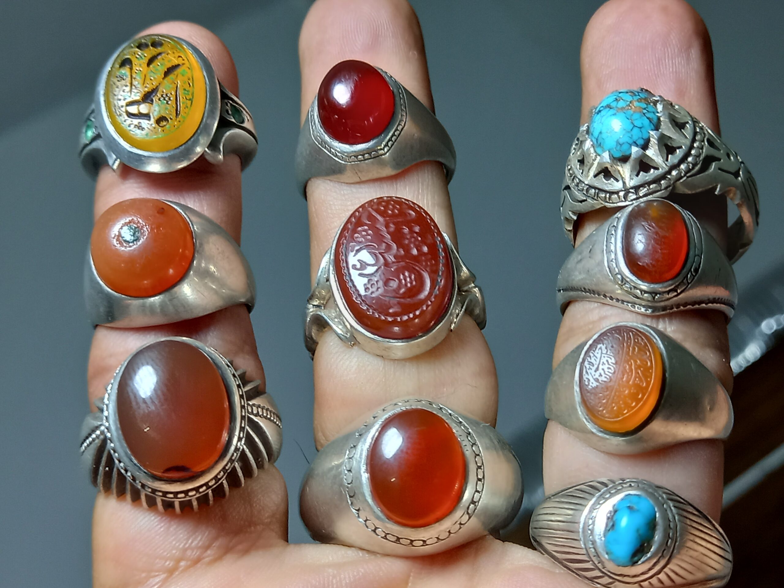 انگشتر نقره