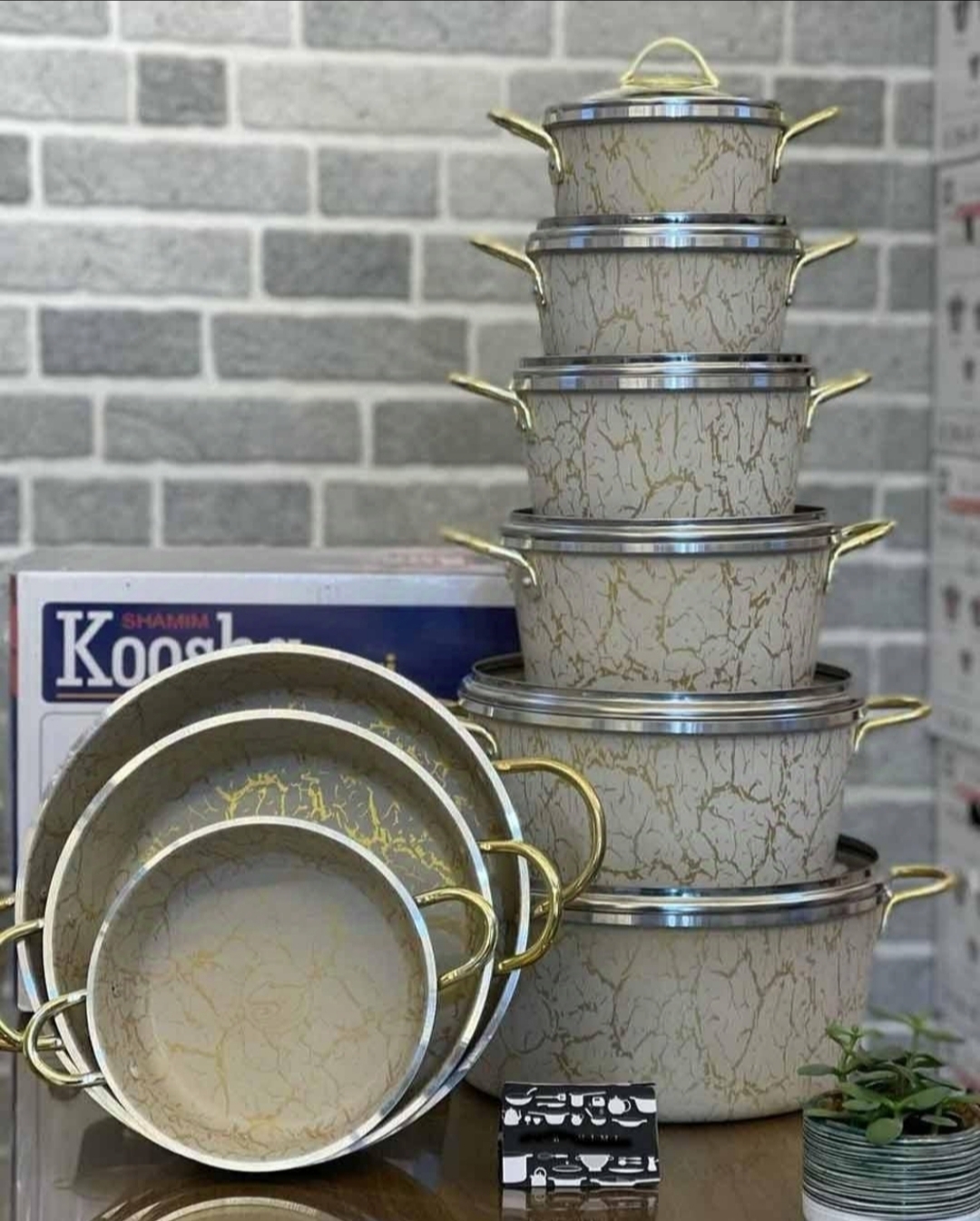 سرویس قابلمه گرانیت ماربل