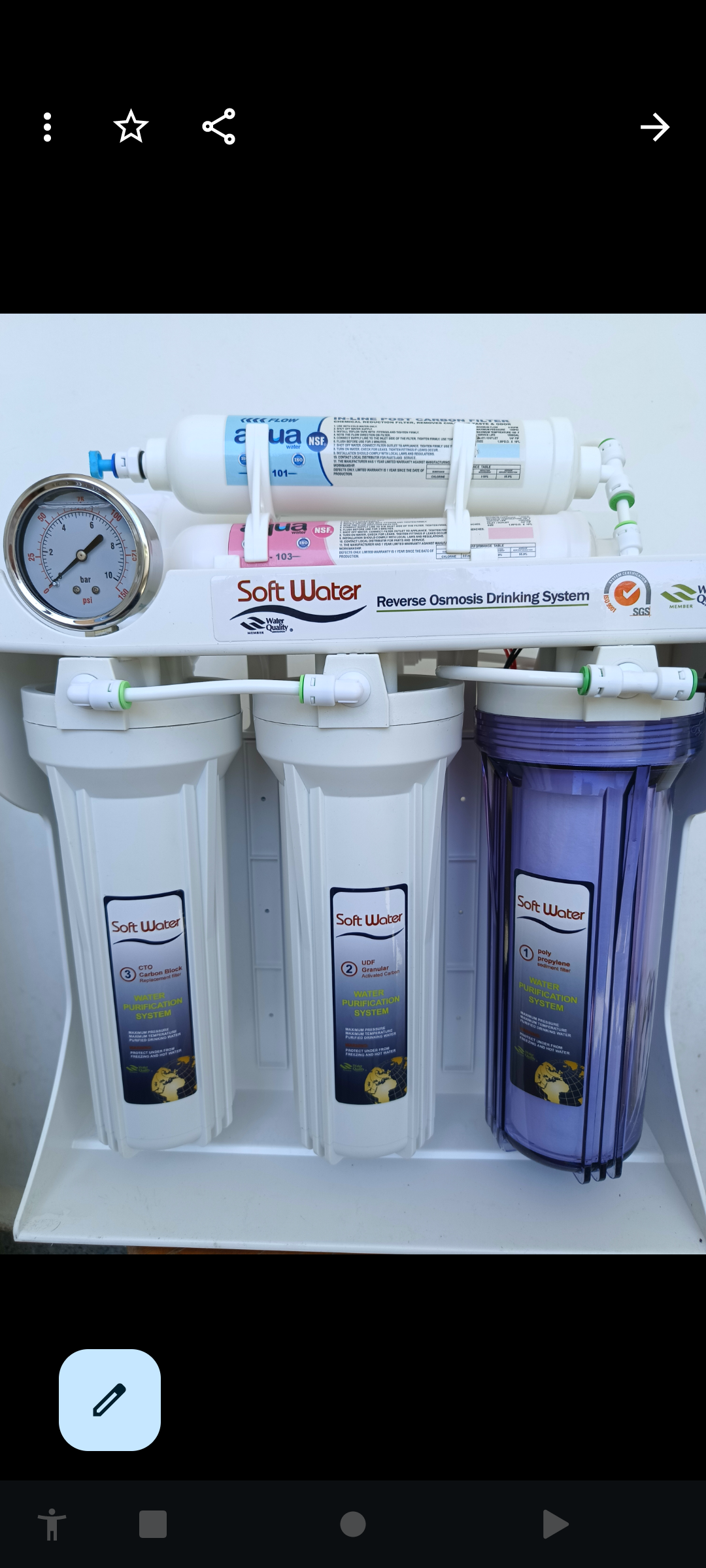 فروشنده دستگاه تصفیه آب خانگی ونیمه صنعتی