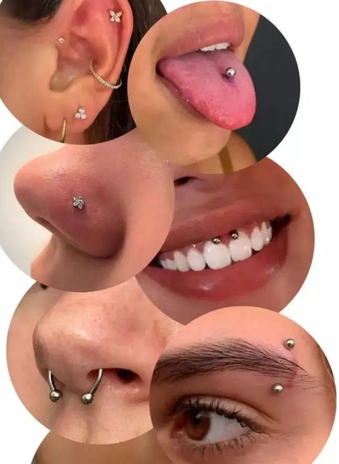 مدل برای پیرسینگ