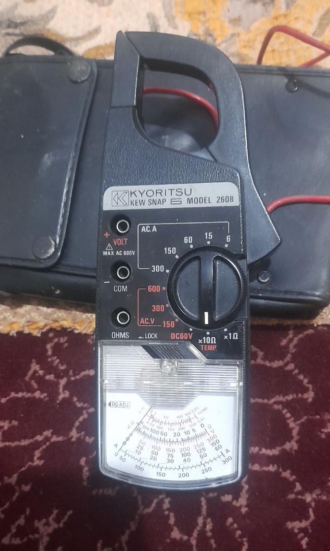 مولتی کلمپی آمپر متر