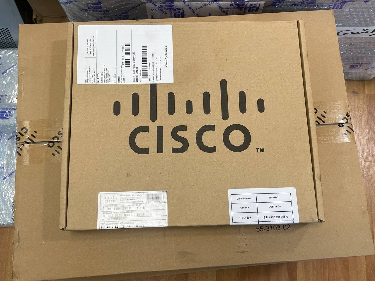 سوئیچ سیسکو مدل WS-C2960XR-48LPD-I