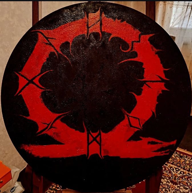 تابلو نقاشی خدای جنگ