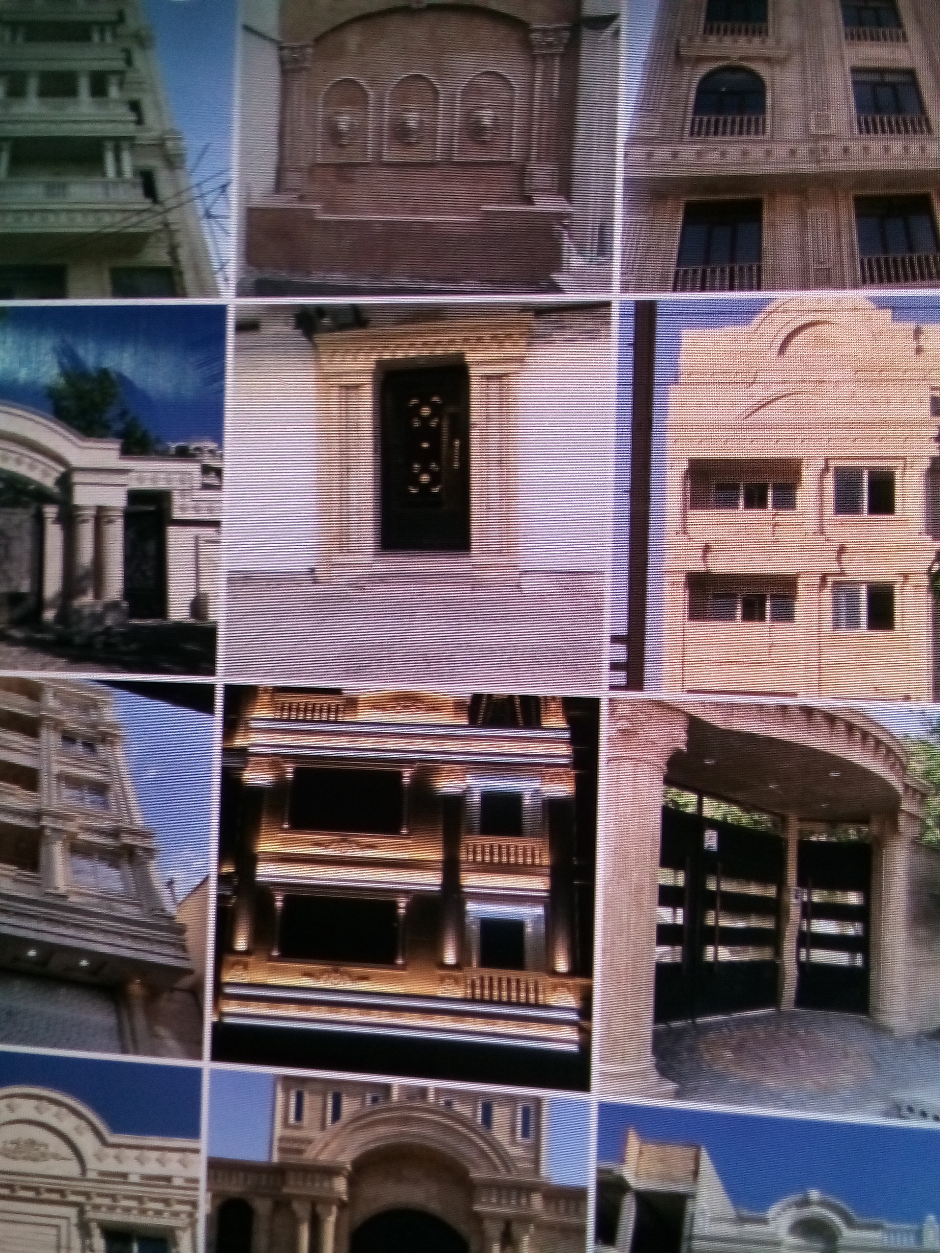 نمای ساختمان رومی