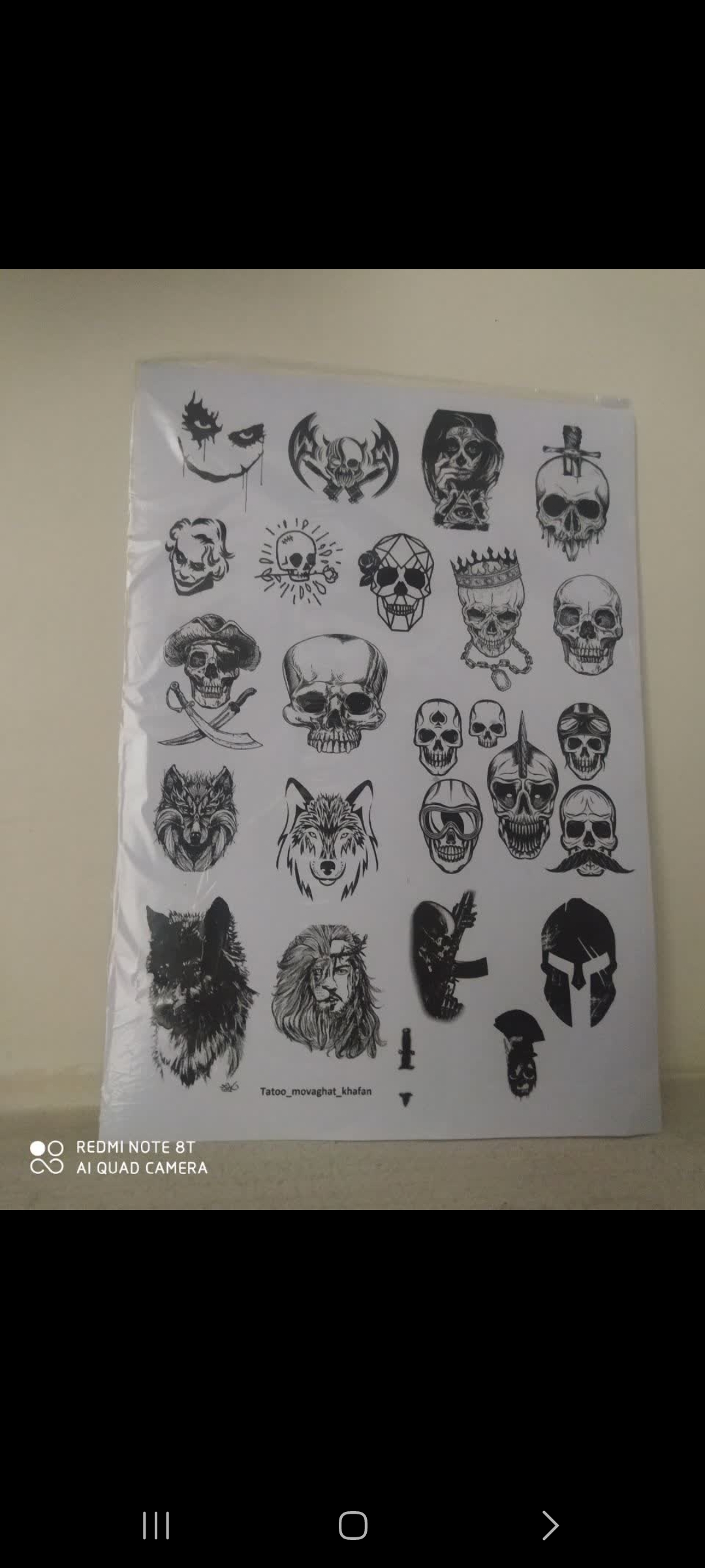 اسپری تتو موقت اصل