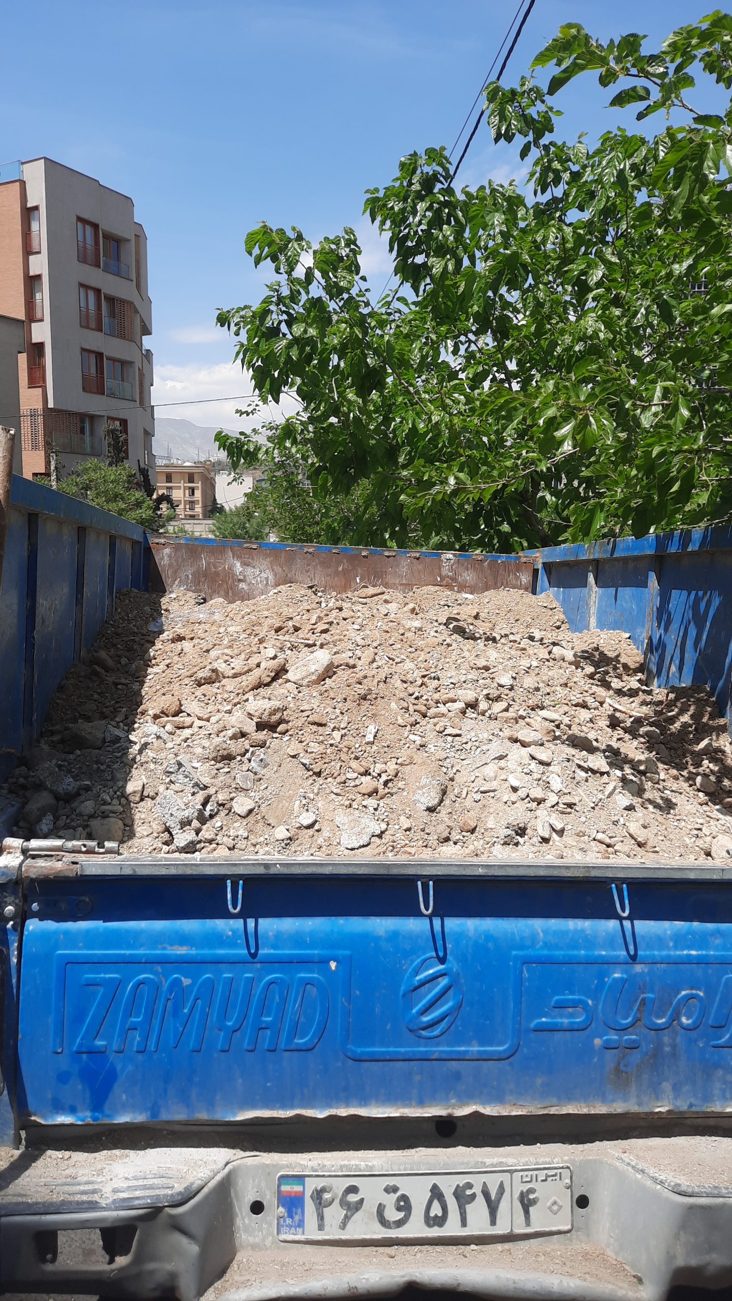 حمل نخاله ومصالح ساختمان