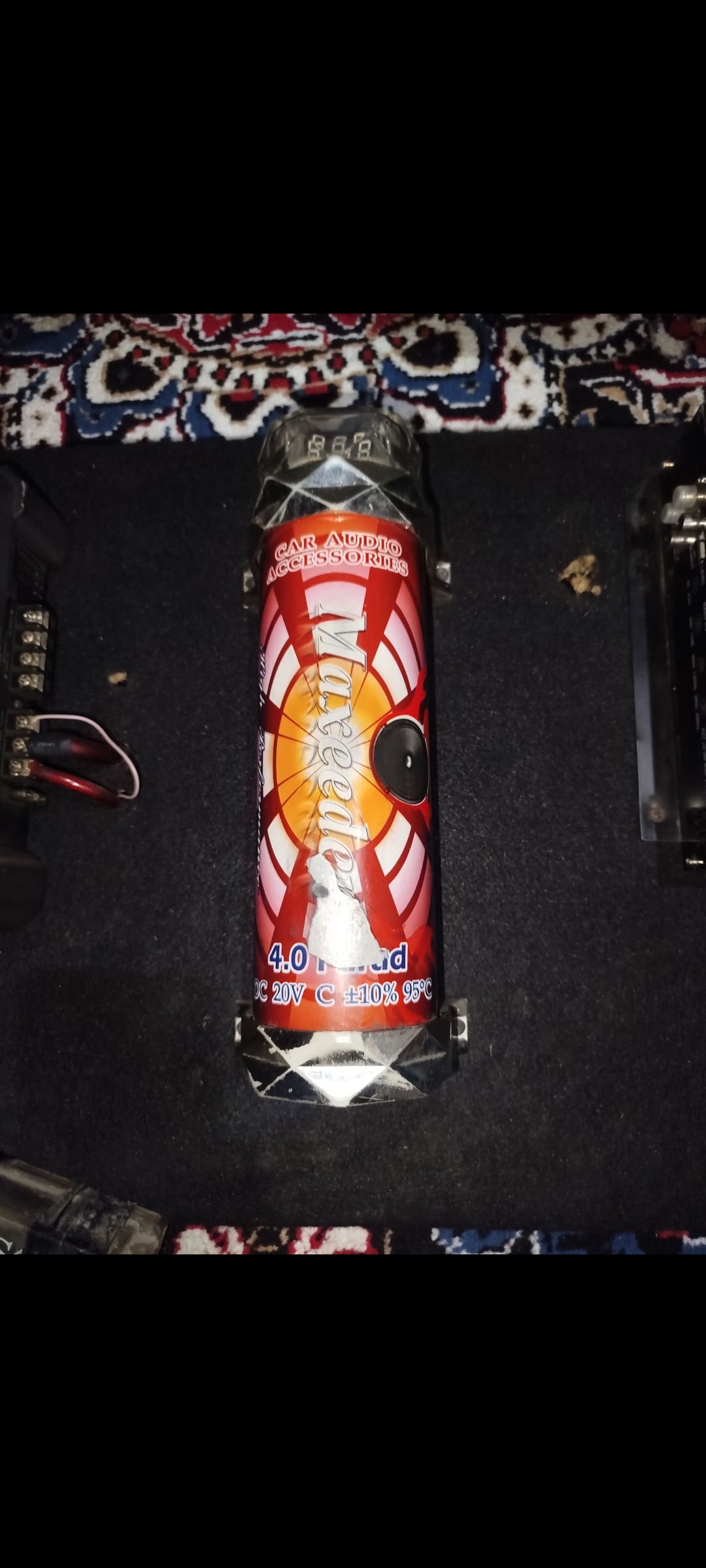 خازن سیستم صوتی ماشین