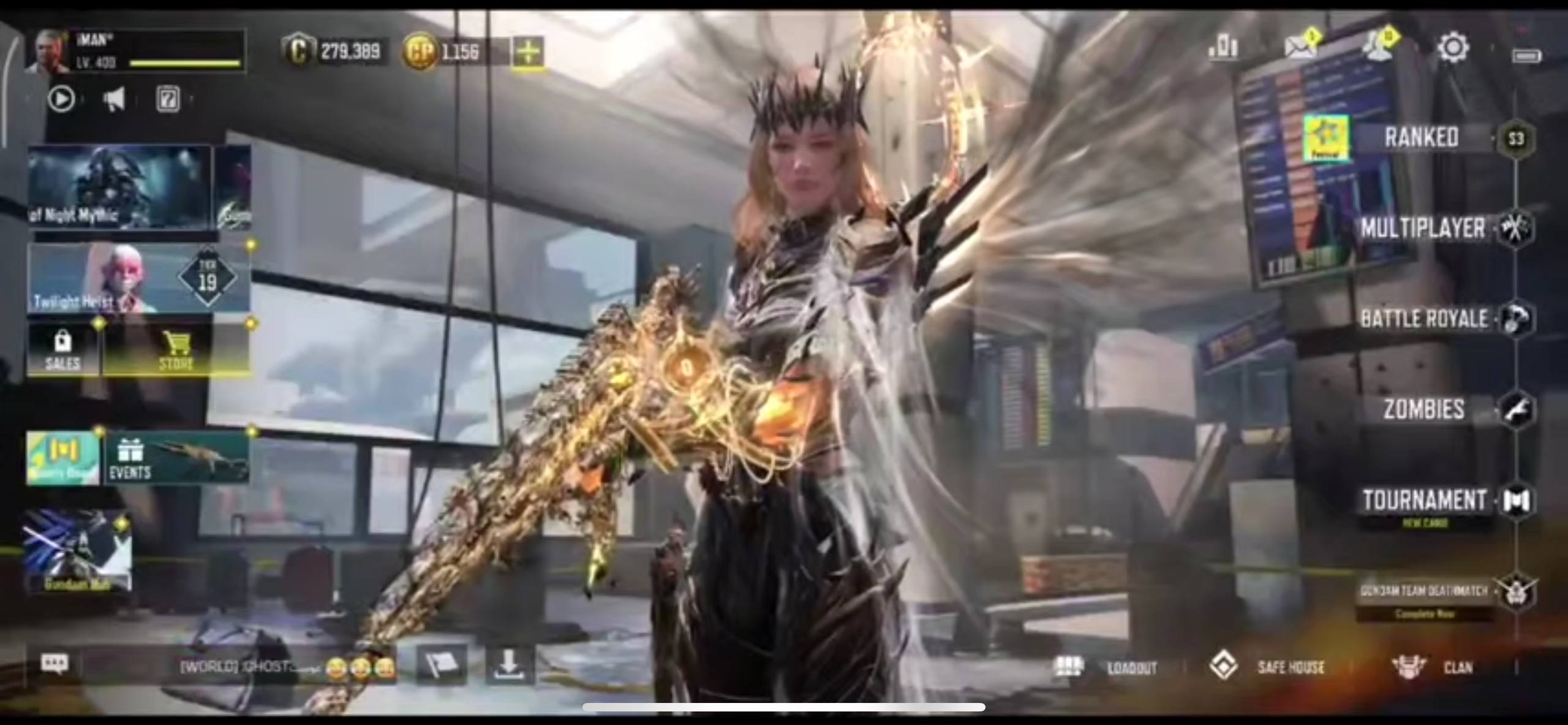 اکانت کالاف سیو خفن چنج