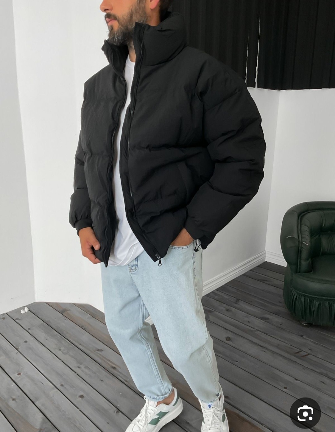 کاپشن پافر unsex