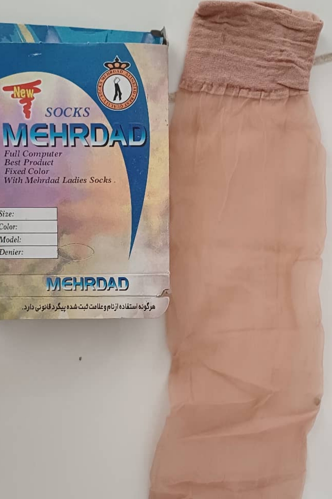 جوراب شیشه ای مچی