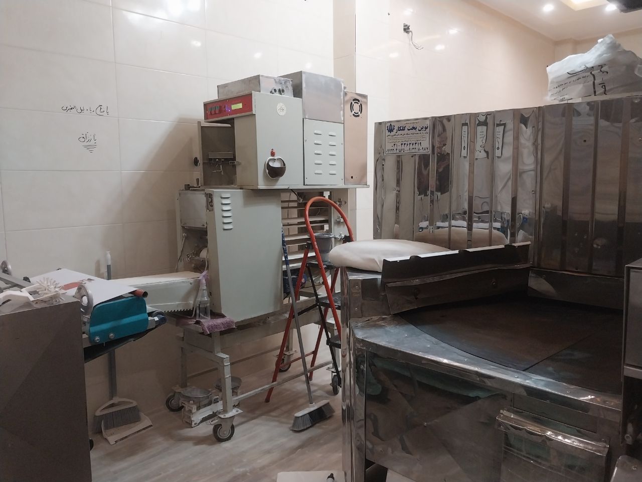 فروش تجهیزات کامل نانوایی