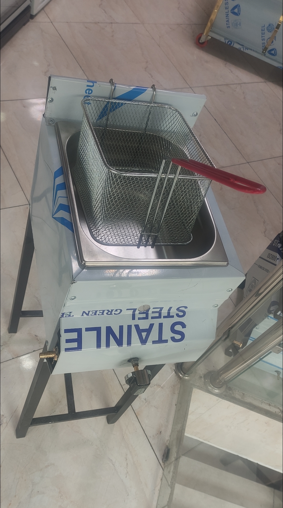 سرخکن دو لگن و تک لگن گازی رومیزی و پایه دار