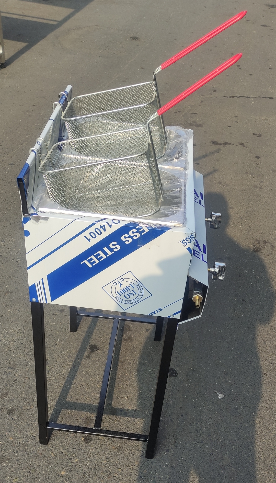 سرخکن دو لگن و تک لگن گازی رومیزی و پایه دار