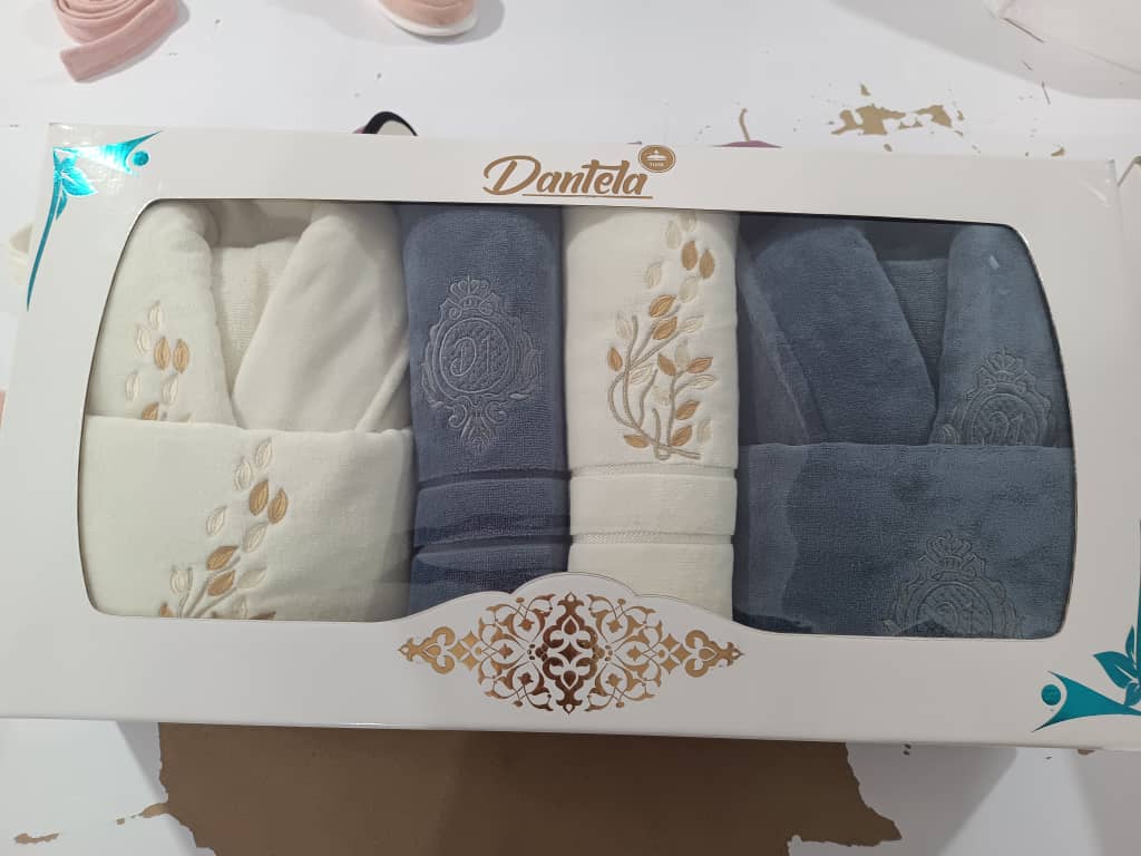 حوله تن پوش و حمامی و دستی