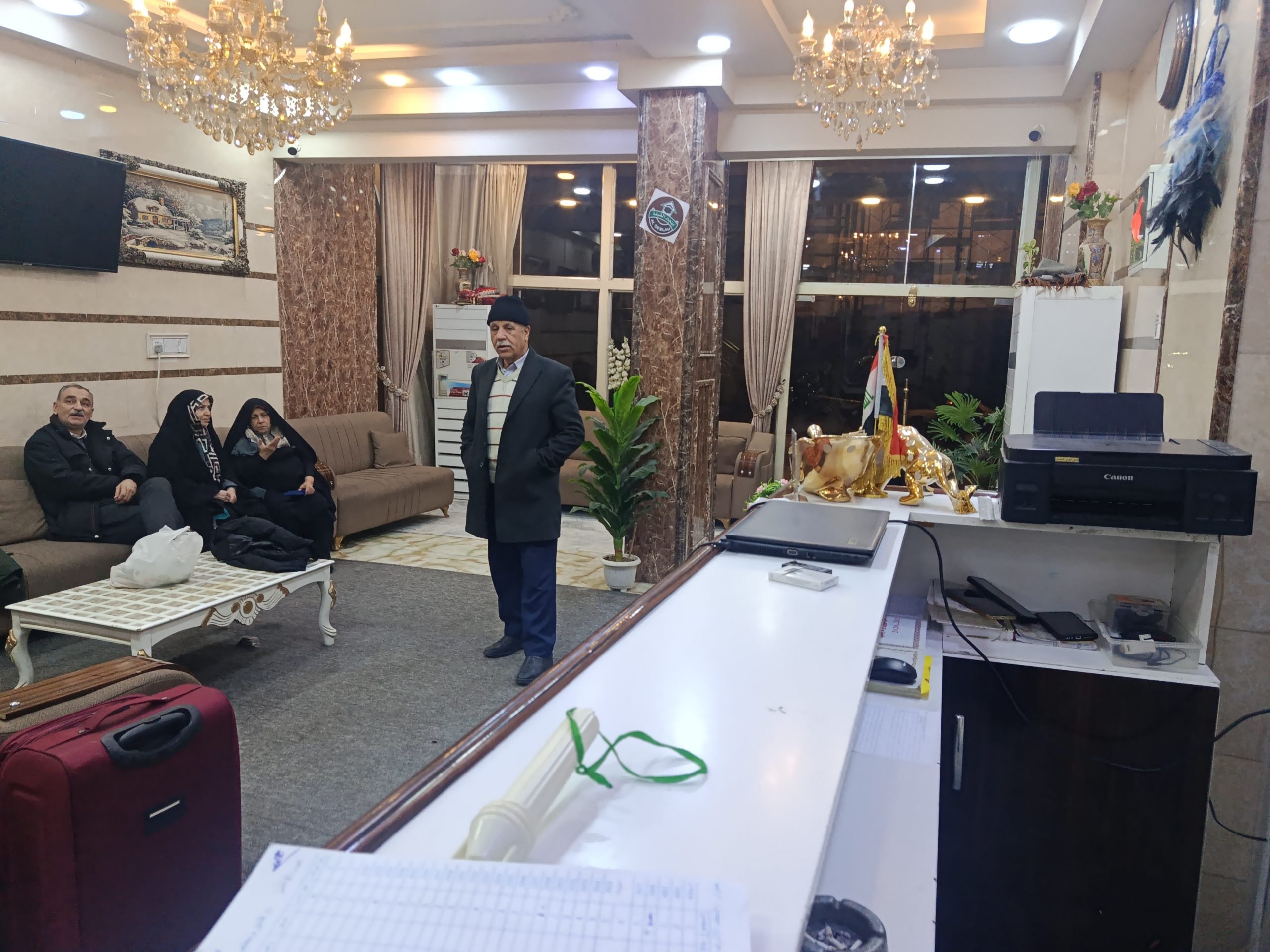 کاروان زیارتی کربلا مسجد امام جعفر صادق