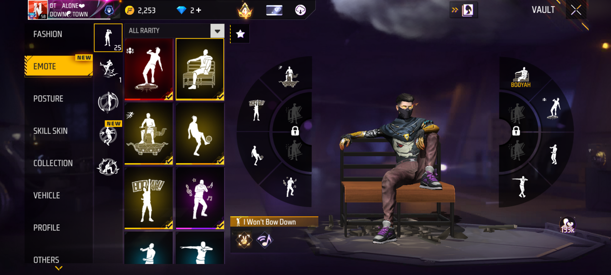 فروش اکانت فری فایر فوری