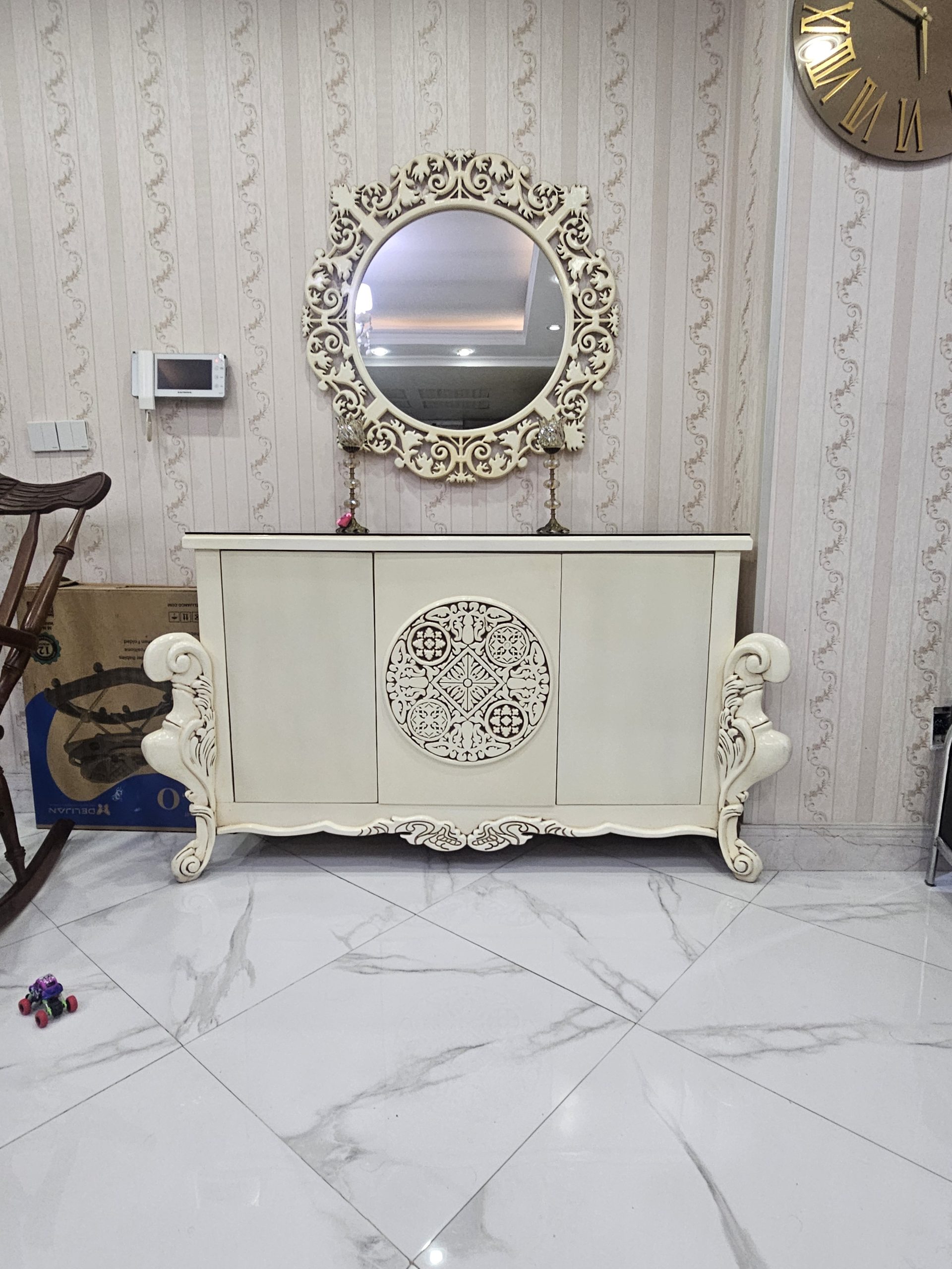 مبل کلاسیک ۹ نفره راش گرجستان