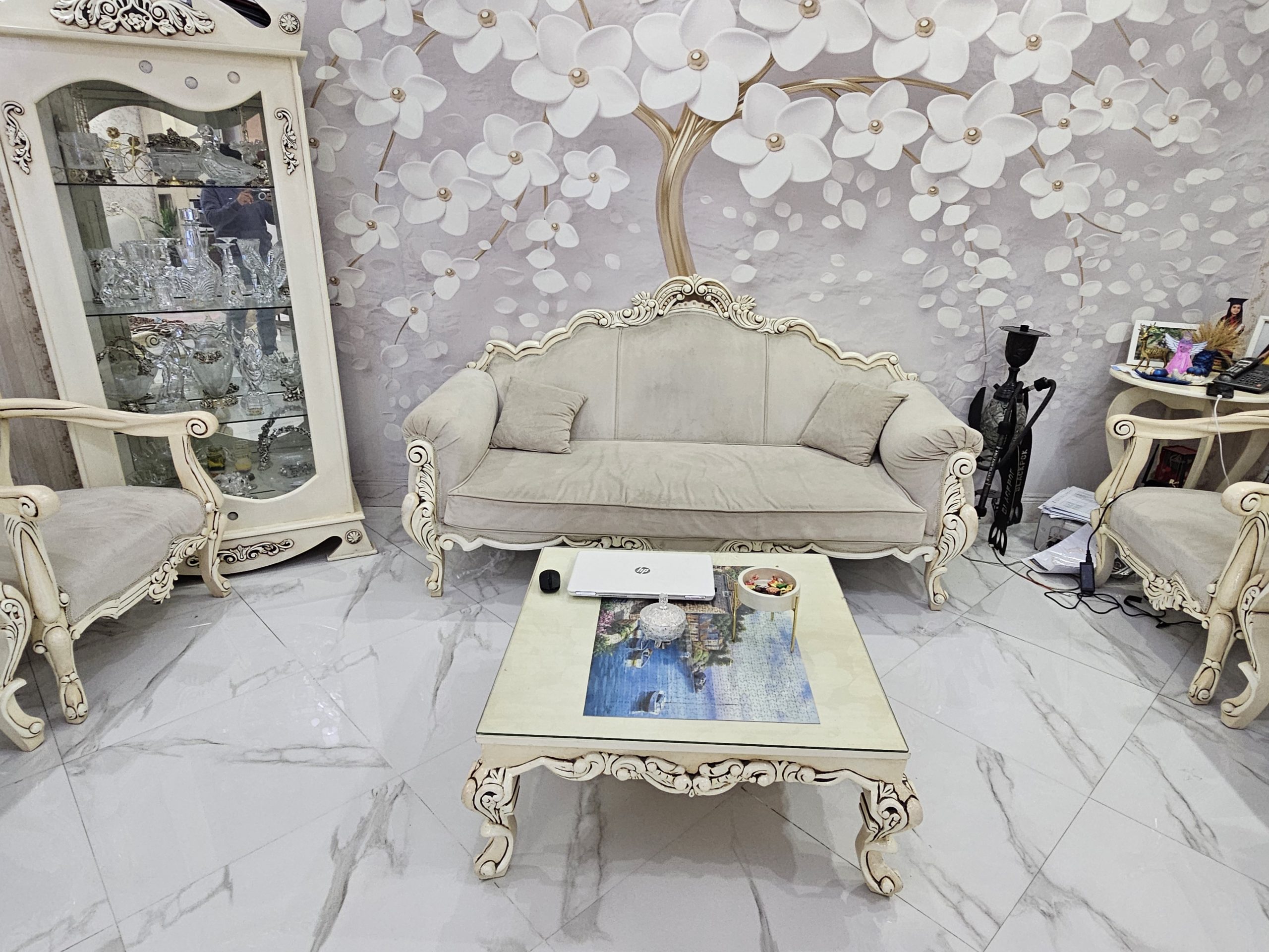 مبل کلاسیک ۹ نفره راش گرجستان