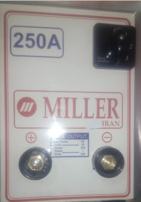دستگاه جوش 250 آمپر میلر