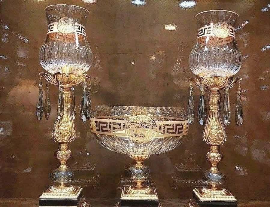 ظروف کریستال وارداتی بوهمیا اصل