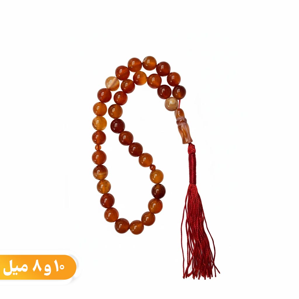 تسبیح عقیق سرخ